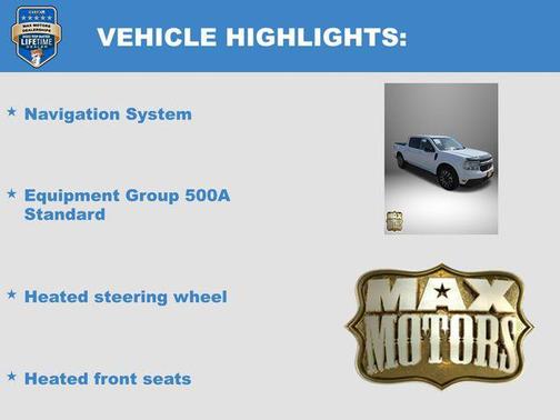 OXFORD WHITE 2024 Ford Maverick Lariat