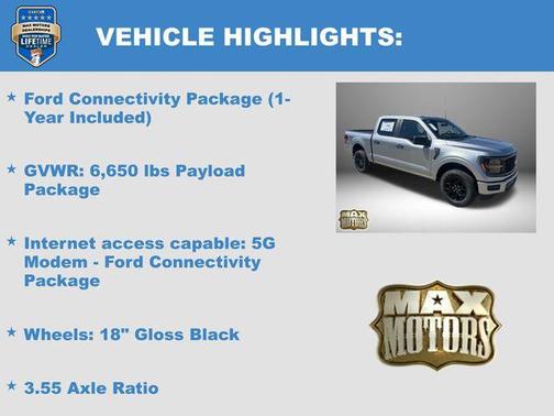 ICONIC SILVER METALLIC 2026 Ford F-150 STX