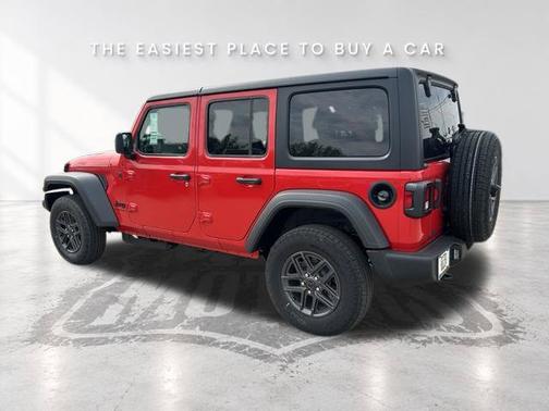 Firecracker Red Clearcoat 2026 Jeep Wrangler Sport RHD