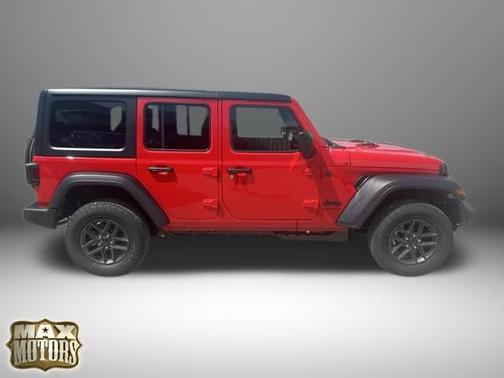 Firecracker Red Clearcoat 2026 Jeep Wrangler Sport RHD
