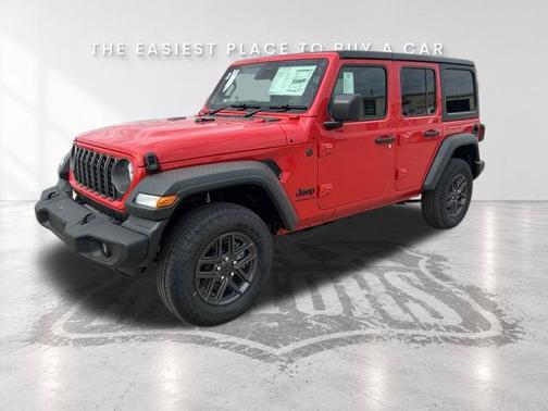 Firecracker Red Clearcoat 2026 Jeep Wrangler Sport RHD