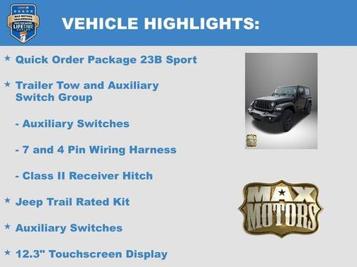 2026 Jeep Wrangler Sport