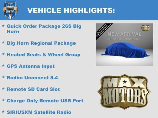 Maximum Steel Metallic Clearcoat 2016 RAM 1500 Big Horn