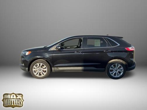 Agate Black Metallic 2024 Ford Edge Titanium