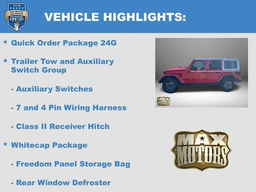 Firecracker Red Clearcoat 2026 Jeep Wrangler 4-Door Sahara 4x4