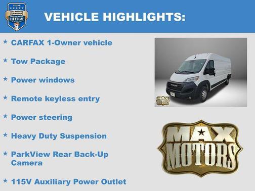 2023 RAM ProMaster 3500 High Roof