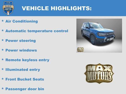 2025 Ford Bronco Sport Big Bend