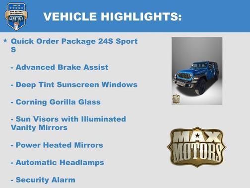 2026 Jeep Wrangler Sport S