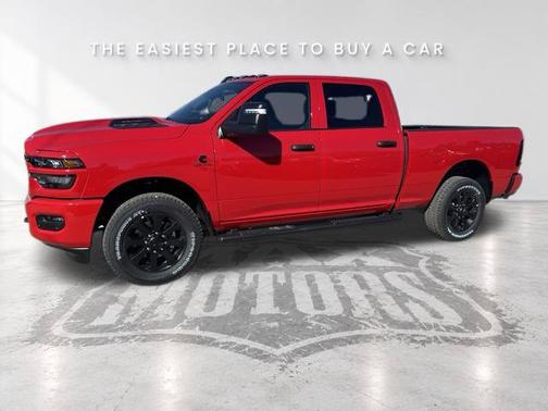 Flame Red Clearcoat 2027 RAM 2500 Black Express