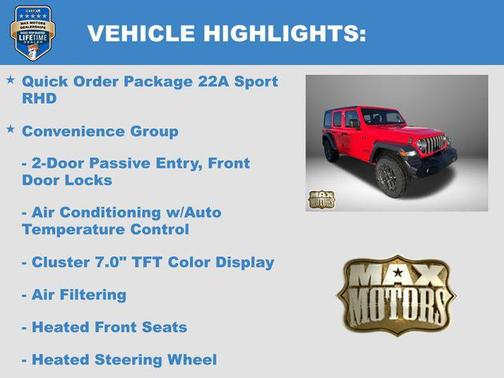 2025 Jeep Wrangler Sport
