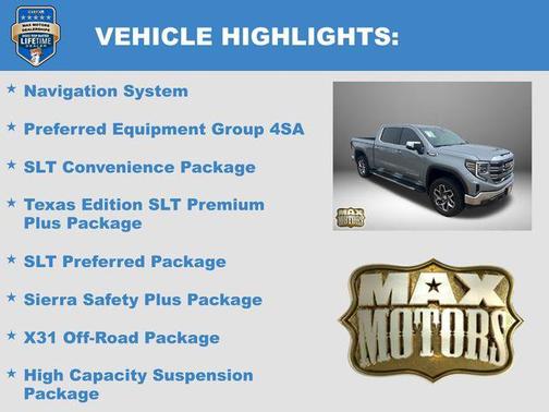 Sterling Metallic 2024 GMC Sierra 1500 SLT