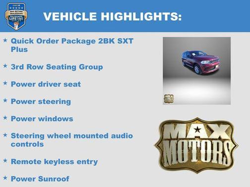 2024 Dodge Durango SXT Plus