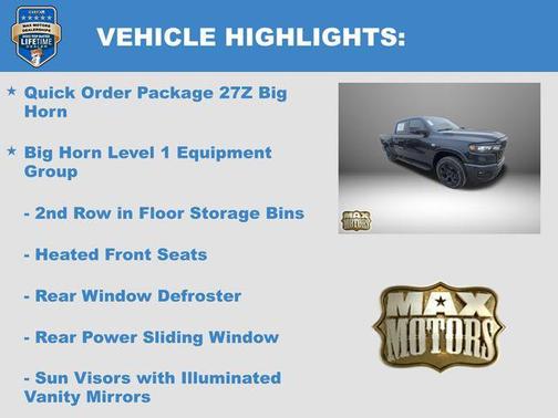 2026 RAM 1500 Big Horn/Lone Star