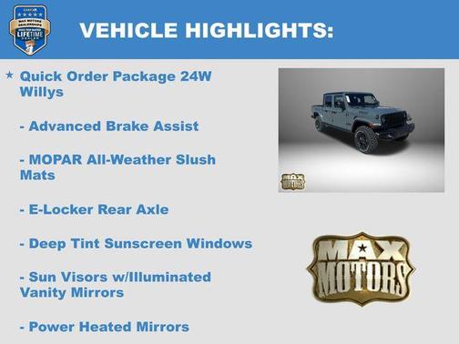 2025 Jeep Gladiator Willys