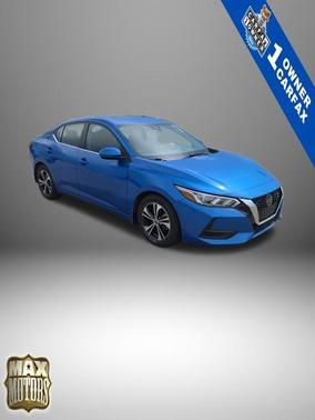 Electric Blue Metallic 2021 Nissan Sentra SV