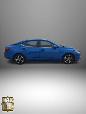Electric Blue Metallic 2021 Nissan Sentra SV