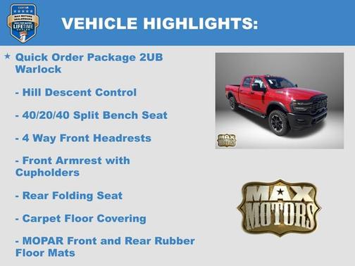 Flame Red Clearcoat 2026 RAM 2500