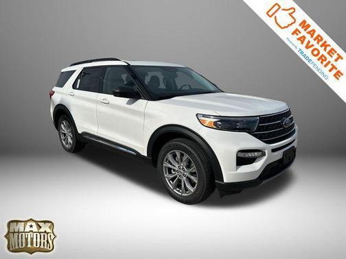 STAR WHITE MET TRI-COAT 2024 Ford Explorer XLT