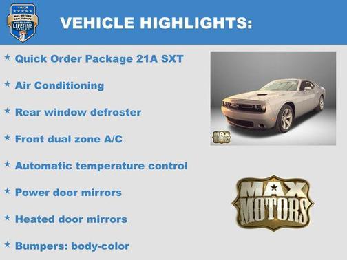 2016 Dodge Challenger SXT