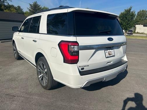 Star White Metallic Tri-Coat 2021 Ford Expedition Platinum