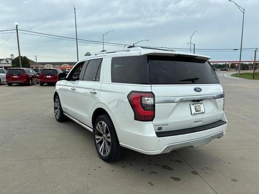 Star White Metallic Tri-Coat 2021 Ford Expedition Platinum