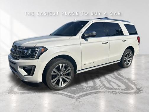 Star White Metallic Tri-Coat 2021 Ford Expedition Platinum