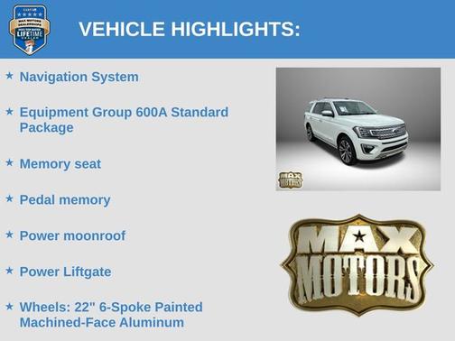 Star White Metallic Tri-Coat 2021 Ford Expedition Platinum