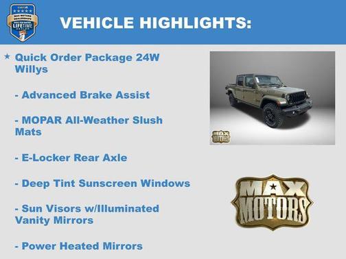 2025 Jeep Gladiator Willys