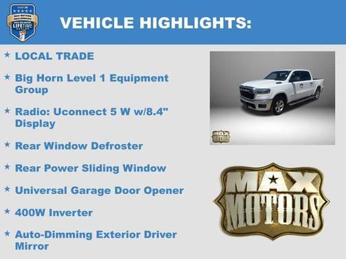 2025 RAM 1500 Big Horn/Lone Star