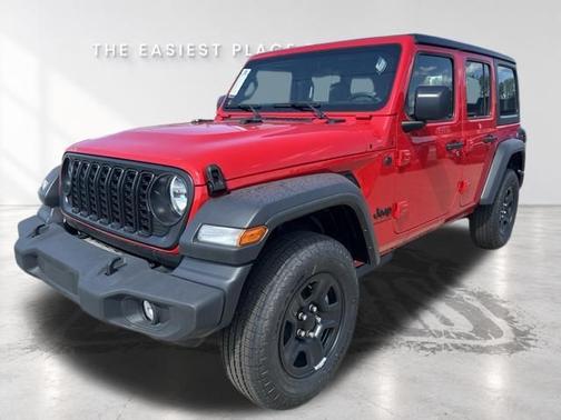 Firecracker Red Clearcoat 2026 Jeep Wrangler Sport