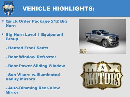 2025 RAM 1500 Big Horn/Lone Star
