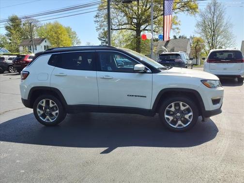 White Clearcoat 2021 Jeep Compass Limited
