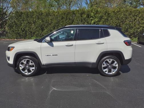 White Clearcoat 2021 Jeep Compass Limited