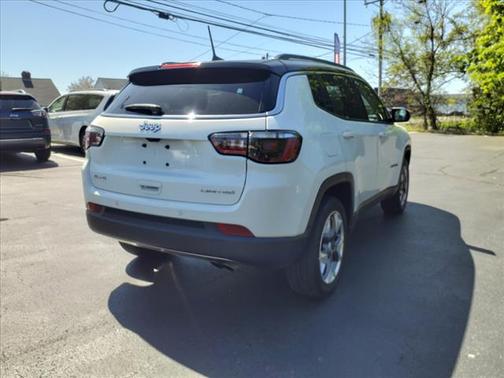 White Clearcoat 2021 Jeep Compass Limited