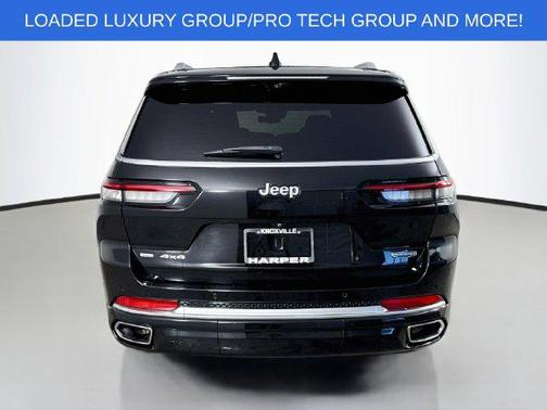 Diamond Black Crystal Pearlcoat 2021 Jeep Grand Cherokee L Summit