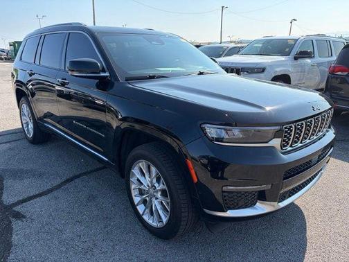 Diamond Black Crystal Pearlcoat 2021 Jeep Grand Cherokee L Summit