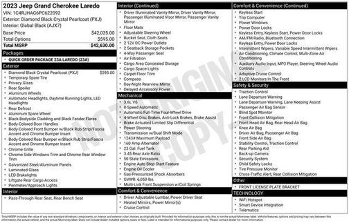 2023 Jeep Grand Cherokee Laredo