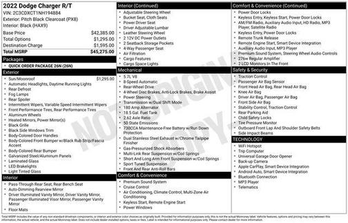 2022 Dodge Charger R/T