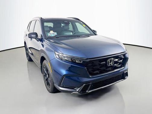 Blue 2025 Honda CR-V Hybrid Sport AWD