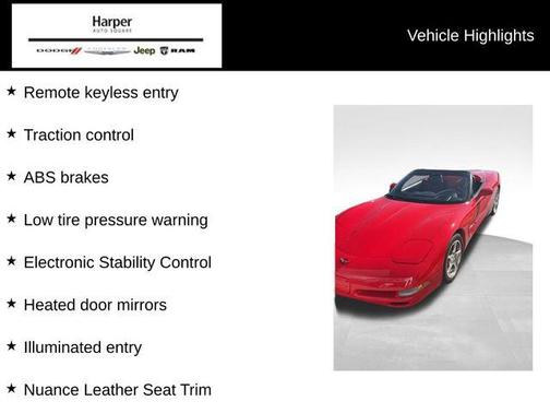 2001 Chevrolet Corvette Base