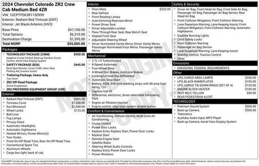 2024 Chevrolet Colorado ZR2