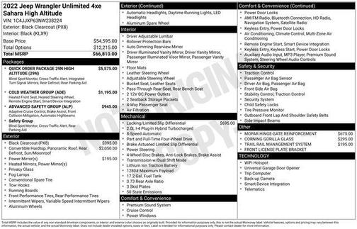 2022 Jeep Wrangler Unlimited 4xe Sahara High Altitude