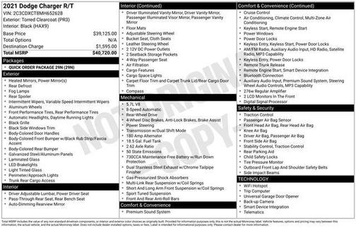 2021 Dodge Charger R/T