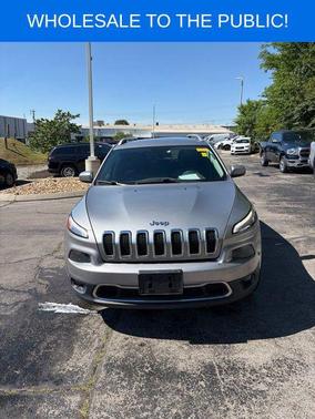 Billet Silver Metallic Clearcoat 2017 Jeep Cherokee Limited
