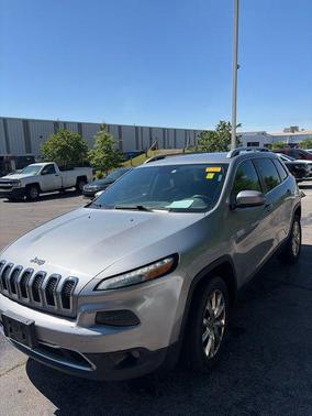 Billet Silver Metallic Clearcoat 2017 Jeep Cherokee Limited