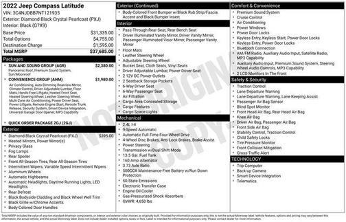 2022 Jeep Compass Latitude