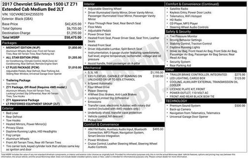 2017 Chevrolet Silverado 1500 2LT