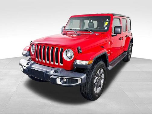 Firecracker Red Clearcoat 2019 Jeep Wrangler Unlimited Sahara