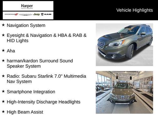 2017 Subaru Outback 2.5i Limited