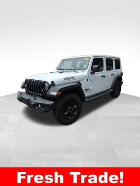 Bright White Clearcoat 2021 Jeep Wrangler Willys